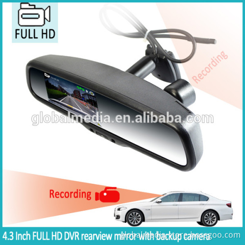 GERMID 1080P DVR REAR VIEW MIRROR MONITOR INTERIOR CAR MIRROR